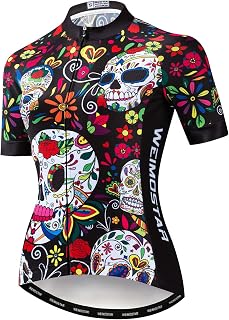 Women's Cycling Jersey Short Sleeve Bike Shirt Top Lady Biking Clothing
