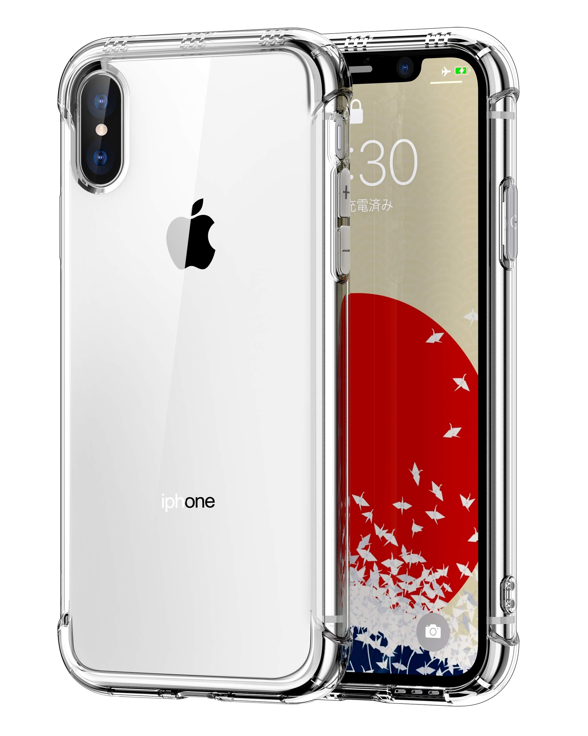 ONES Case for iPhone Xs Max, Slim Soft TPU Silicone Case, Protective Shockproof 