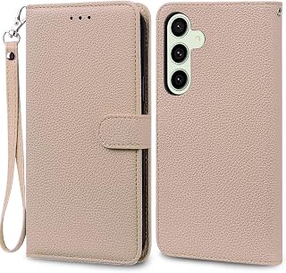 Galaxy S25 SCG31 Case Book-style Samsung Galaxy S25 Strap Case Compatible GalaxyS25 SC-51F SM-S931Z docomo au SoftBank Book-style Case Mobile Cover GalaxyS25 SC51F Cover Suitable Case Cobeimisr Lychee