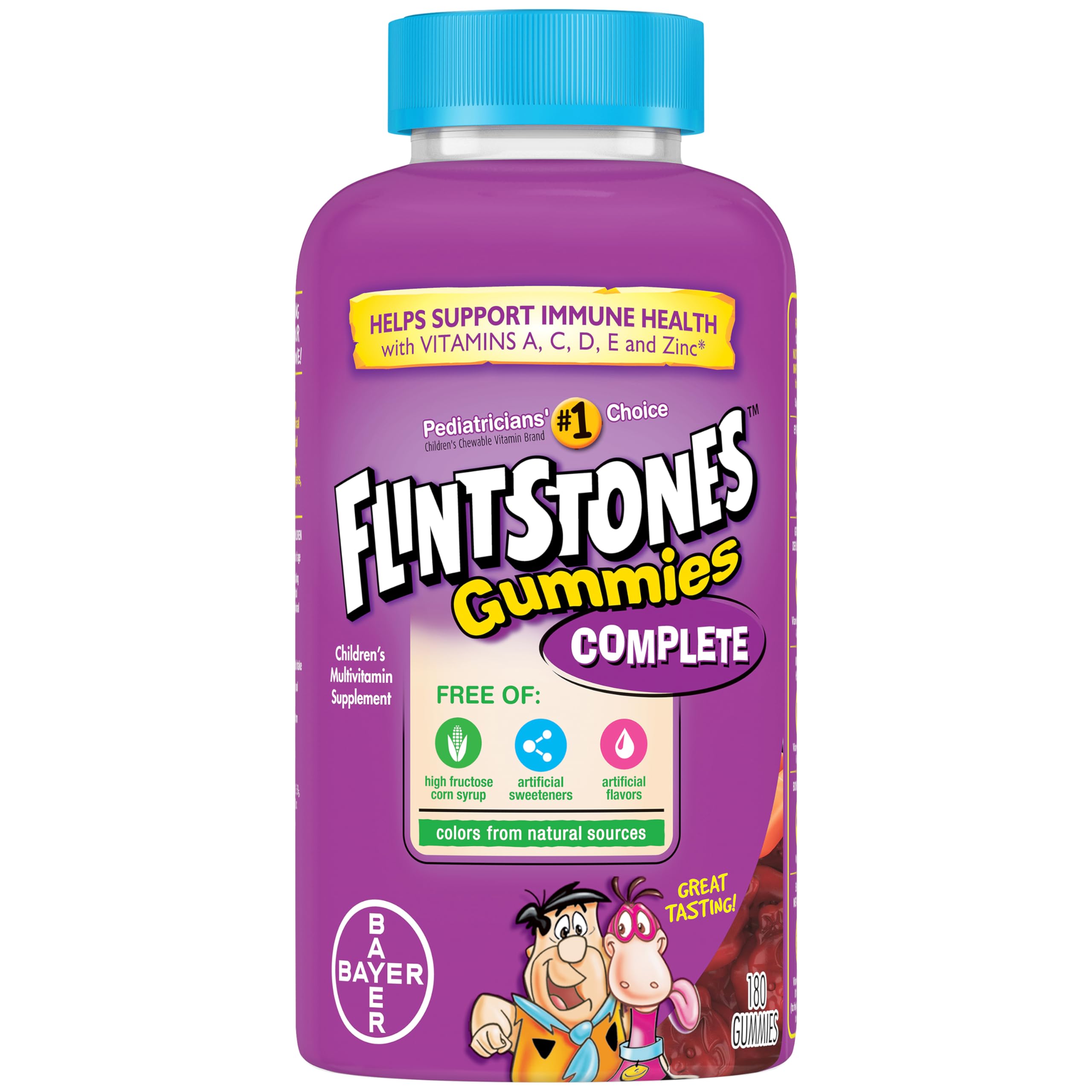 Flintstones Vitamins Complete Gummies, Kids Vitamins for Toddlers and Children, 