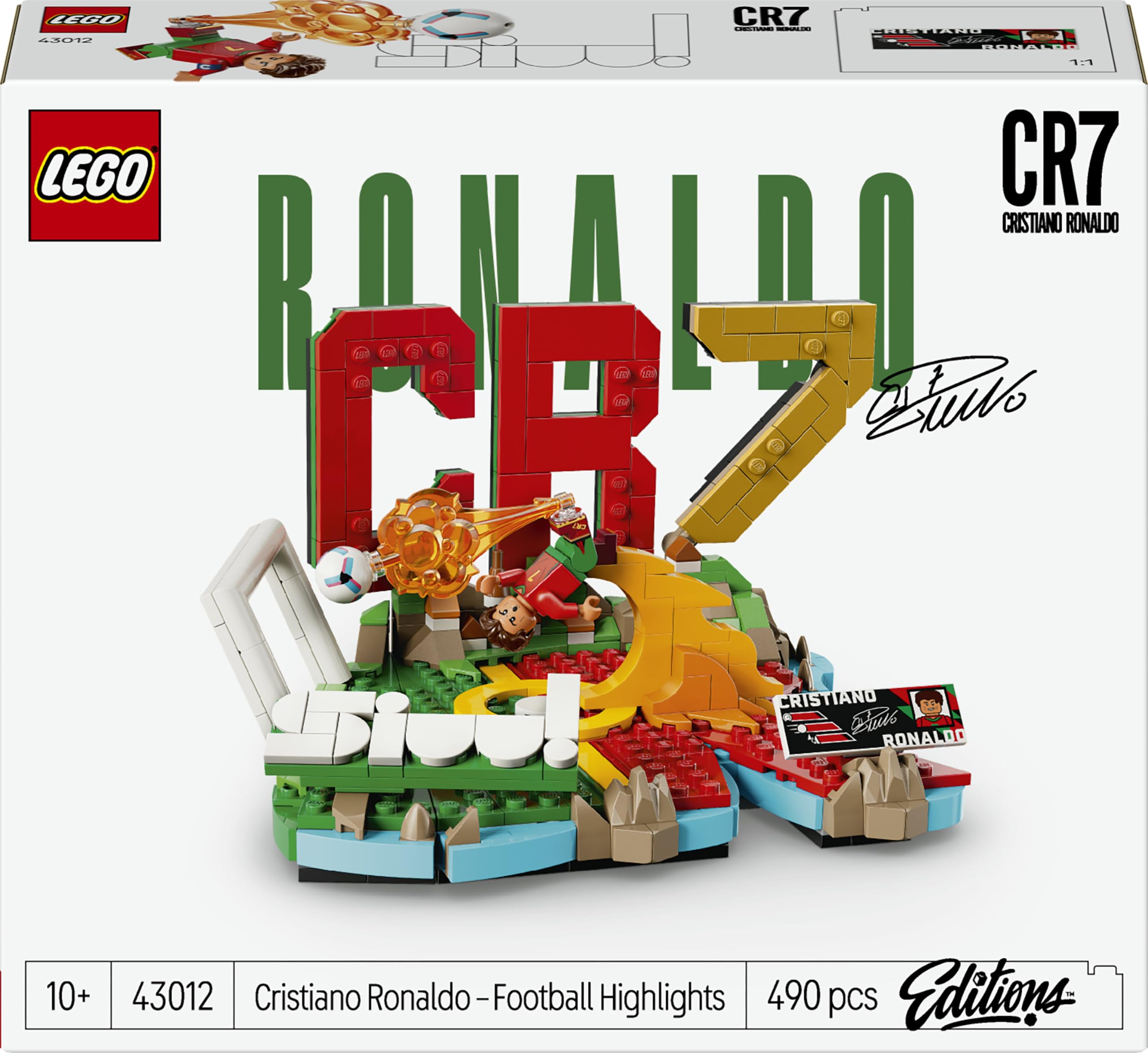 LEGO Editions Cristiano Ronaldo – Football Highlights 43012