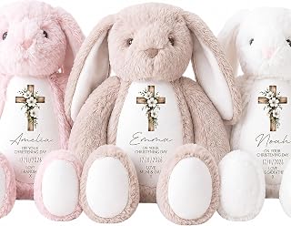 Personalised Christening Gift | Christening Teddy, Christening Gifts, Baptism Teddy | Custom Baptism Gift