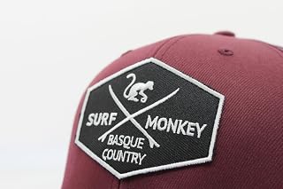 Surf Monkey® Trucker Hat - Men/Women Cap - 5 Panel Design - One Size - Structured Hood with Medium Profile, Blue