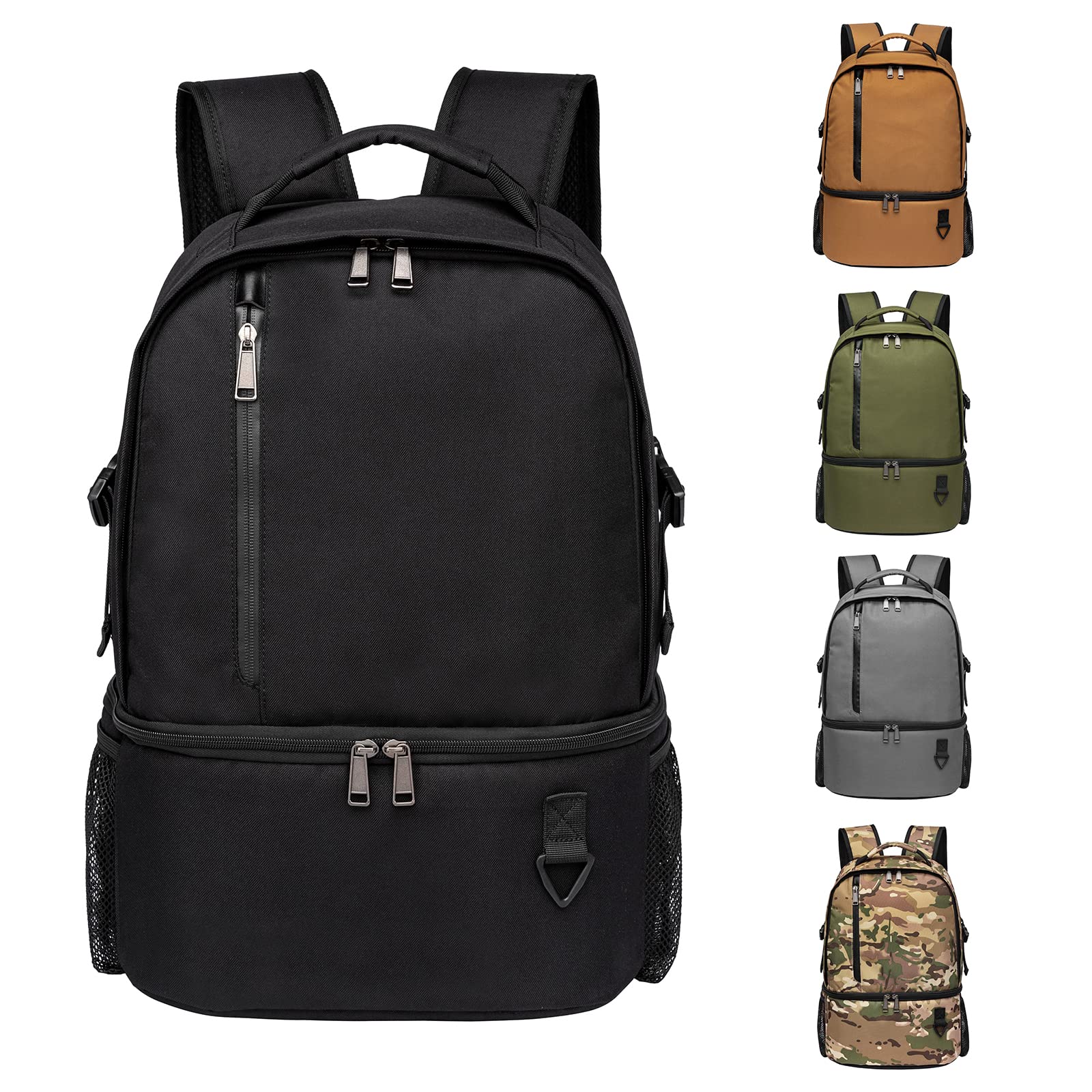 TUGUAN Insulated Cooler Backpack 28L Leakproof Small Cool Bag Rucksack Double De