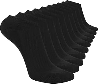 Skechers 10-pack Half Terry Classic Low Cut Socks, Comfort-fit & Cushioned Footbed Socks Hombre (Pack de 1)