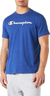 Champion Men's Heritage Short Sleeve Tee - Wrap Around Block Text T-Shirt (Pack of 1)