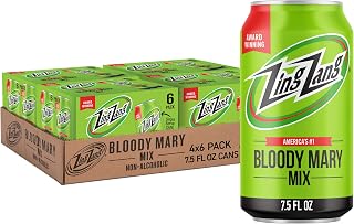 Zing Zang Bloody Mary Mix (24 Cans x 7.5 Fl Oz) Cocktail Mixer