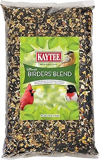 Kaytee Ultimate Birder's Blend Food, Wild Bird Seed, 10 Pounds | Attract more songbirds, bird food for outside feeders, cardinal bird food, safflower, peanuts