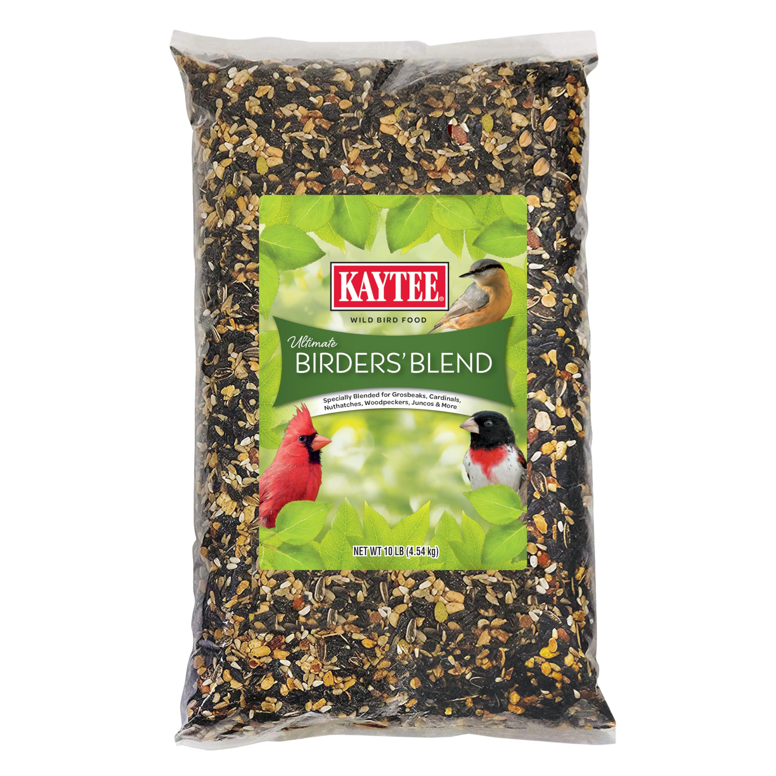 Kaytee Ultimate Birder's Blend Food, Wild Bird Seed, 10 Pounds | Attract more so
