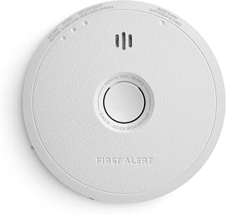 First Alert Hardwire Smoke Alarm with AA Battery Backup | New 2026 model, rigorously tested to meet Canadian ULC 531 5th Edition alarm standards