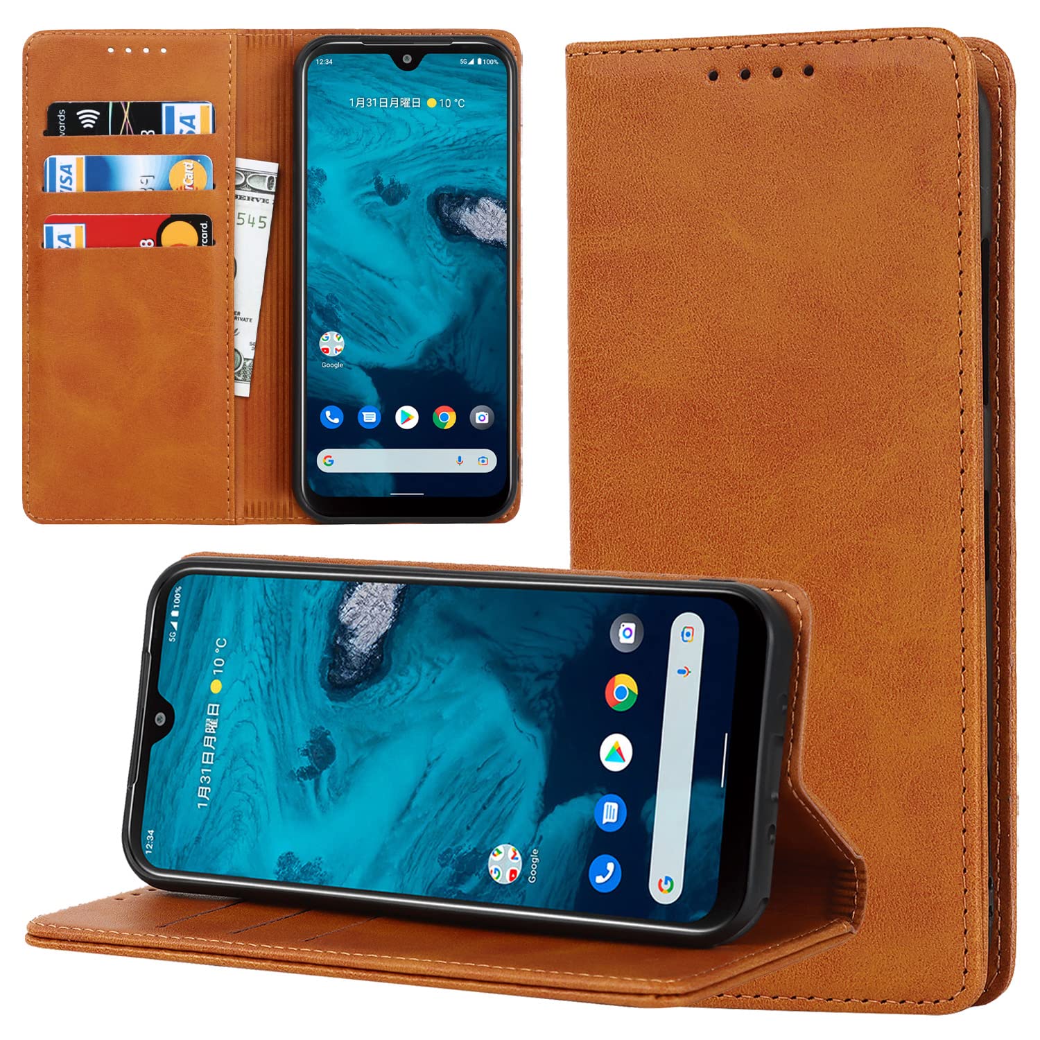 【Hamany】 Galaxy S10 Case, Notebook Style, Galaxy S10 Case, Resistant to Friction