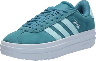 adidas Kids Girls Vl Court Bold Sneakers Shoes Casual - Black
