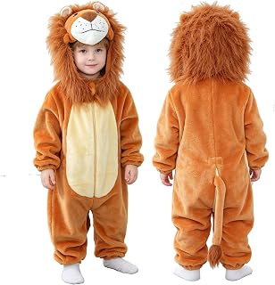 Doladola Unisex Baby Spring Autumn Animal Romper Baby Boys Girls Flannel One Piece Pyjamas