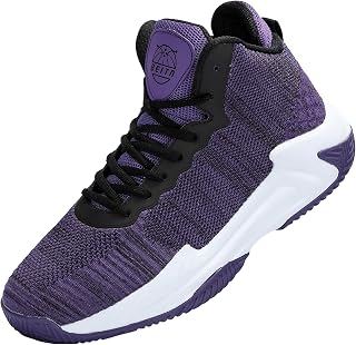Beita Mens Basketball Shoes High Upper Breathable Sports Shoes Anti Slip