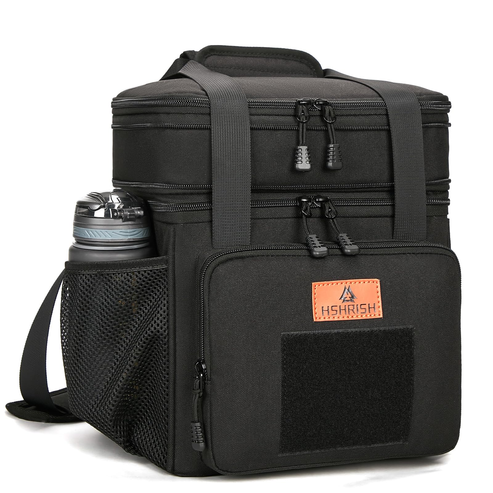 Expandable Lunch Box for Men Durable Leakproof Insulated Lunch Bag 24Cans | Doub