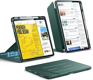 ESR for iPad Air 13 Inch Case M4/M3/M2 (2026/2025/2024), Midnight Green