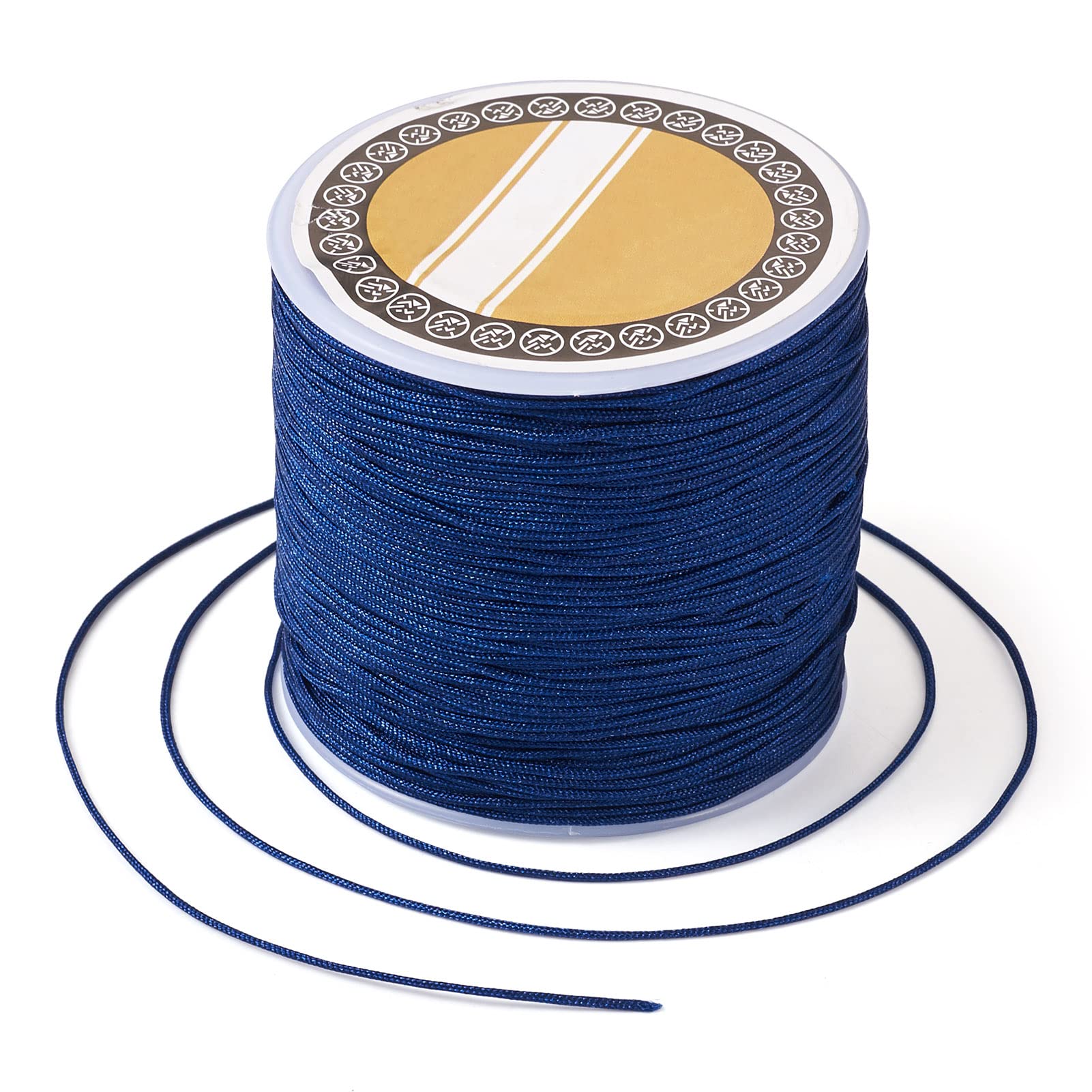 Nylon Cord for Chinese Bracelet Making, Kumihimo Beading Thread Braided Bracelet