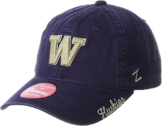 ZHATS NCAA Womens Adjustable Scholarship Hat Icon Team Color