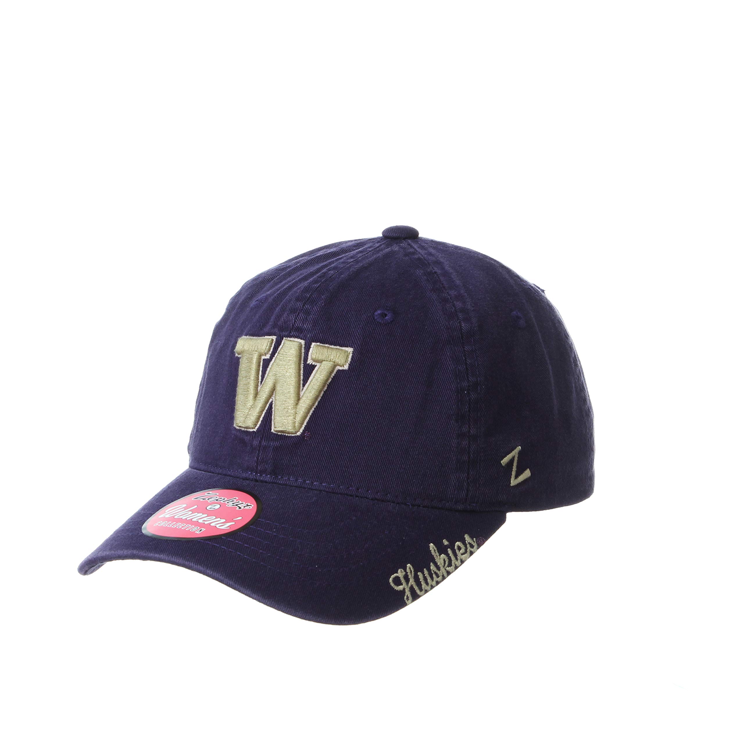 ZHATS NCAA Womens Adjustable Scholarship Hat Icon Team Color