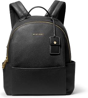Michael Kors Women's Md Backpack Sports Backpack (Pack of 1), black, One Size, Sports