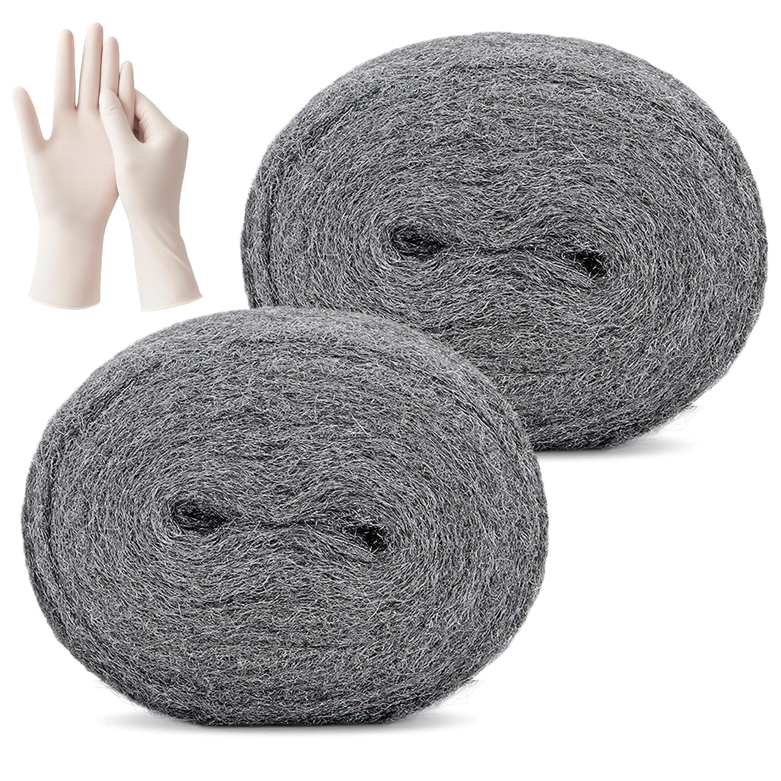 PICK FOR LIFE Steel Wool Mice Blocker 2 Pack Coarse Wire Wool Rat Fill Hole | 3m