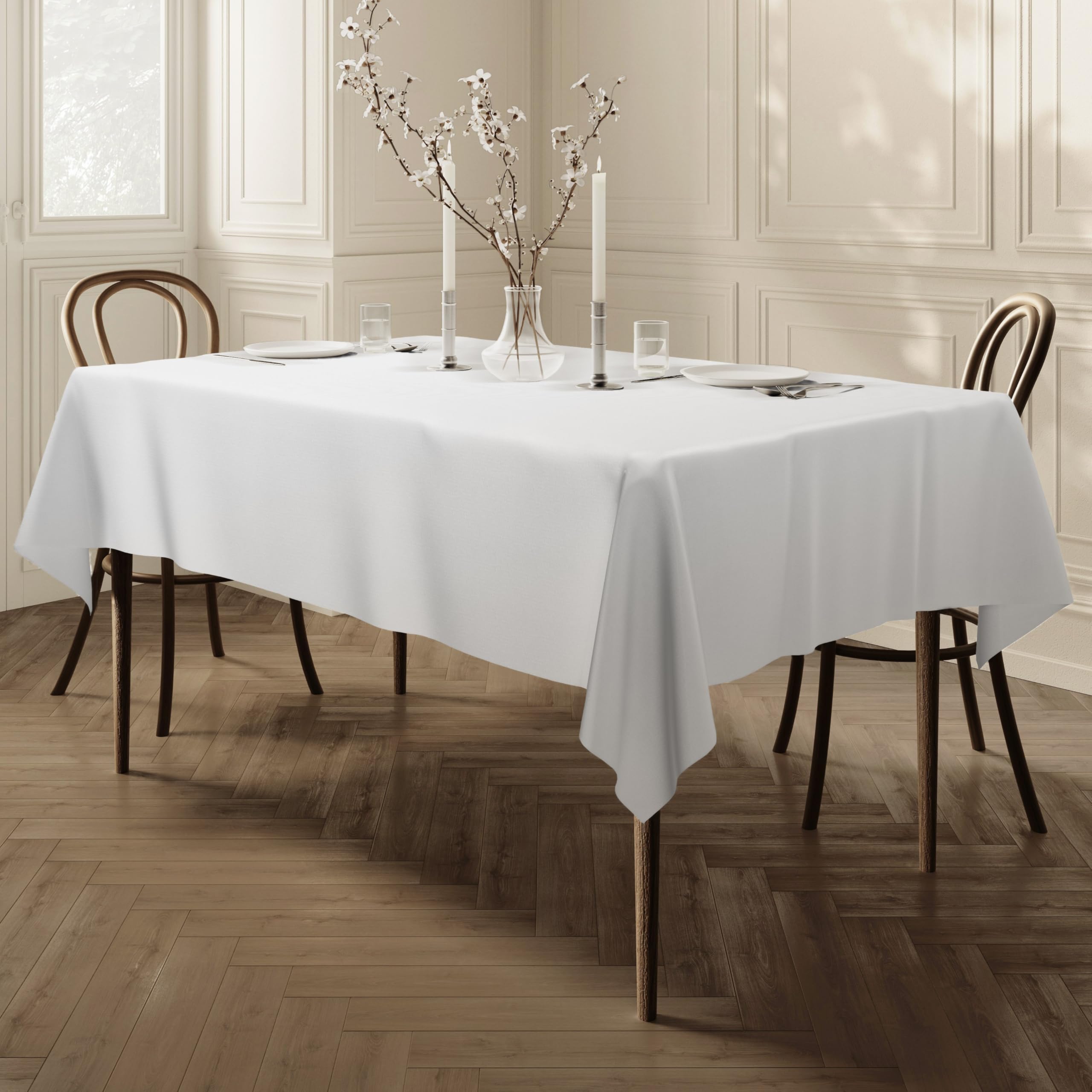 Home Direct Extra Large Rectangular Fabric Tablecloth Table Cover 150x250cm 59"x