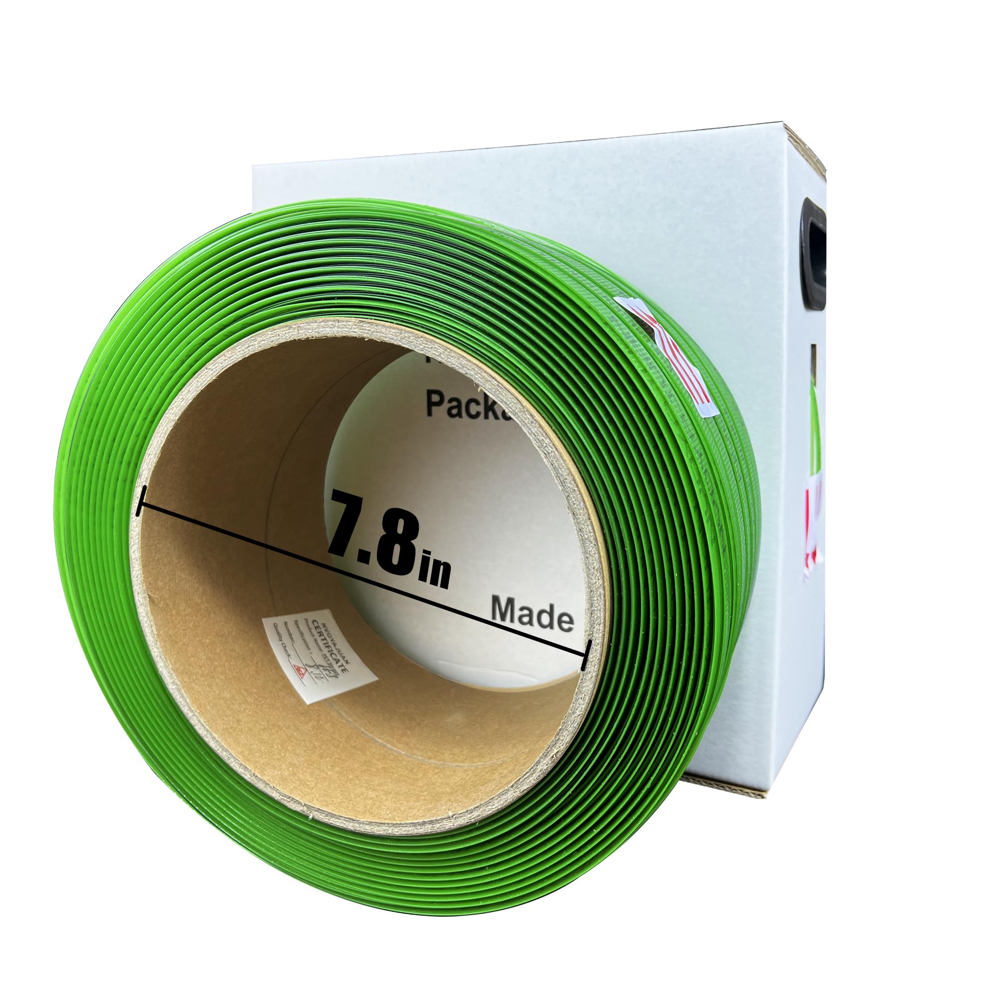 NVOYAJUAN 5/8" x.034 x1000ft Polyester (PET) Strapping Roll Pallet Packaging Pol