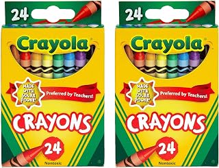 Crayola Crayons 24 ct (Pack of 2)
