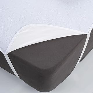 Buymax® Waterproof Mattress Protector 90 x 200 cm – Oeko-Tex Certified Washable Mattress Protector – Breathable and Anti-Dust Mite, Bedding Protection Against Moisture and Leaks