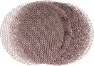 Generic 10 Pcs 6" Hook and Loop Mesh Sanding Discs 600 Grit Dust Free Sanding Pads for Car, Wood, Drywall, Metal, Polishing and Grinding