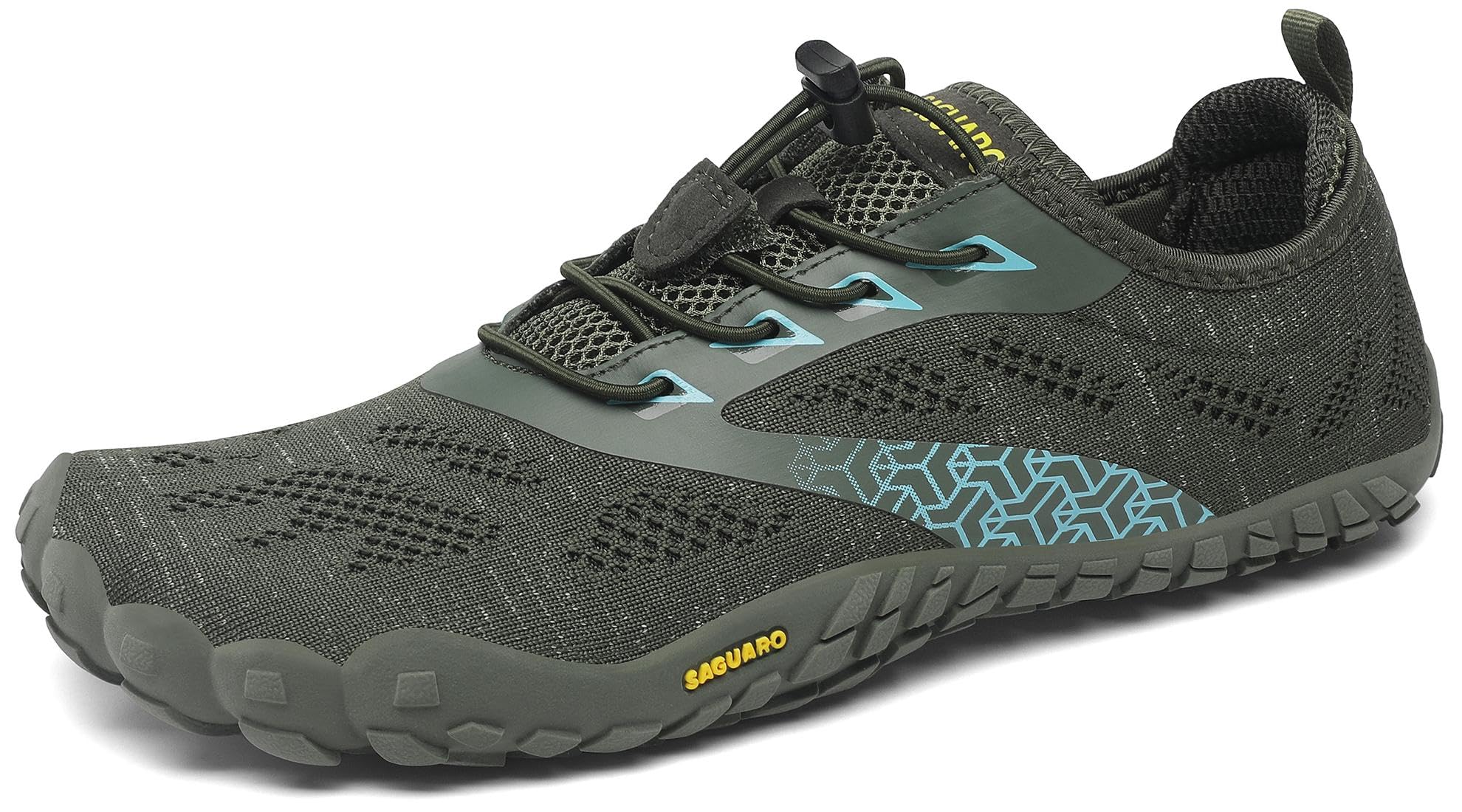 SAGUARO Scarpe Barefoot con Dita per Trekking Trail Running Ginnastica, 36-48