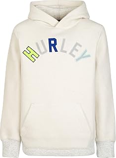 Hurley - Felpa con cappuccio da ragazzo, colore: Betulla Heather, 4