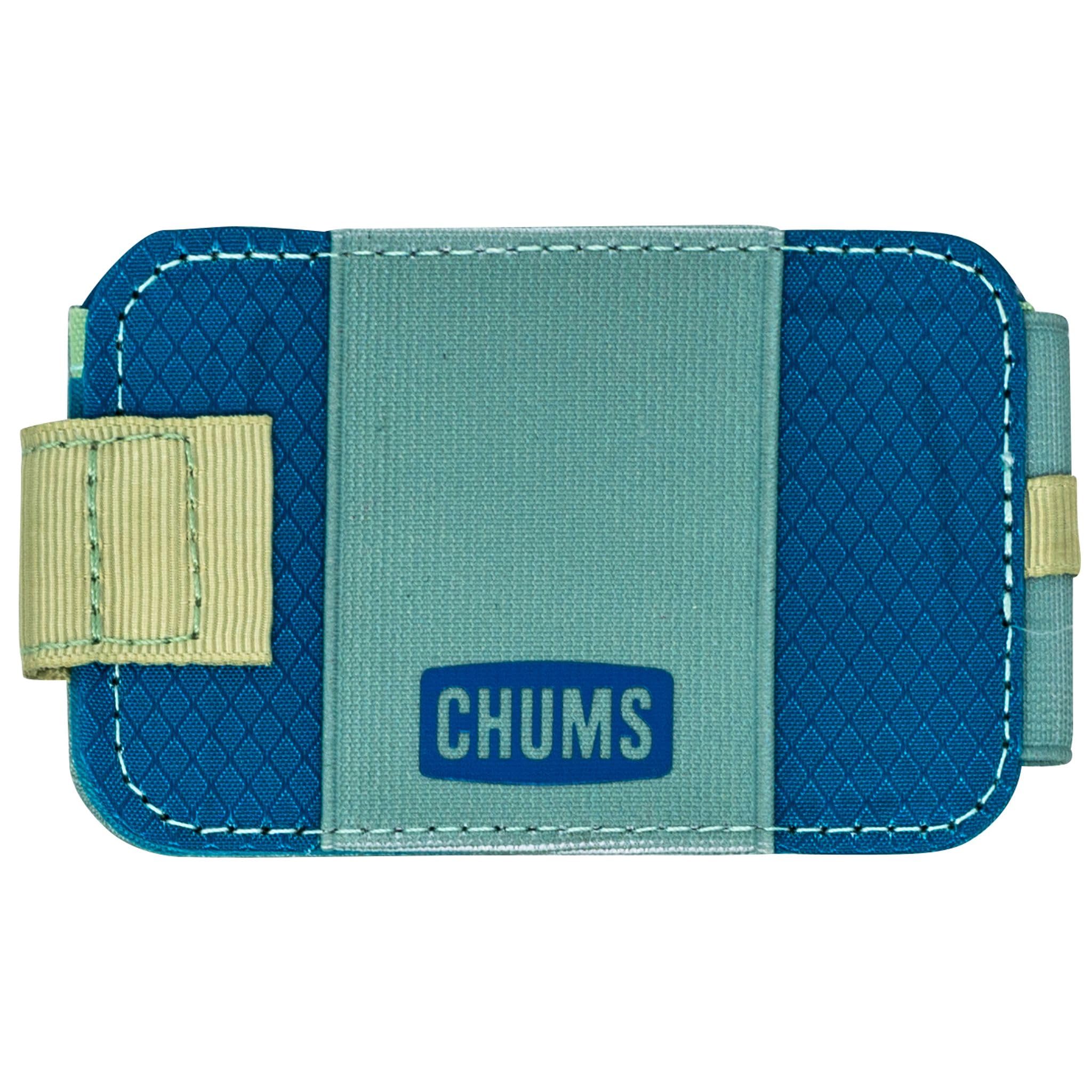 Chums Bandit Bi-Fold Wallet, Slim RFID Wallet (Teal)