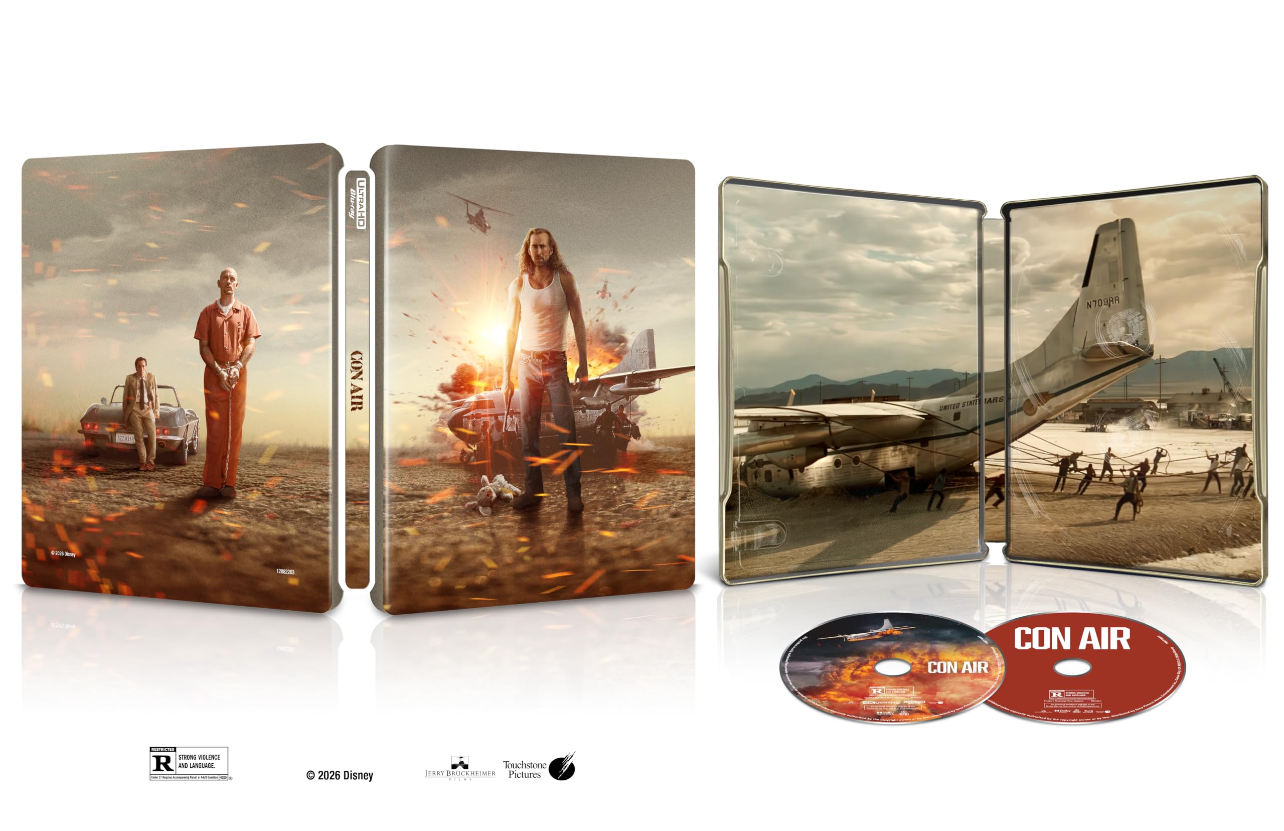 Con Air - 4K UHD/BD Combo + Digital + Steelbook