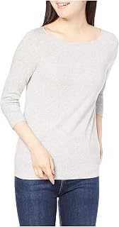 Amazon Essentials Womens 3/4 Sleeve Boatneck T-Shirt