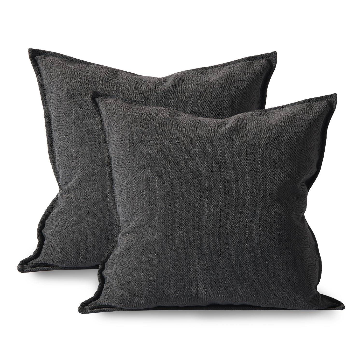 Kumori Cushion Cover, Set of 2, 23.6 x 23.6 inches (60 x 60 cm), Nordic Style, S