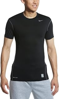 Nike Men's Pro Combat Core Compression, Men, Laufshirt Core Compression Top, Black/Cool Grey, XXL