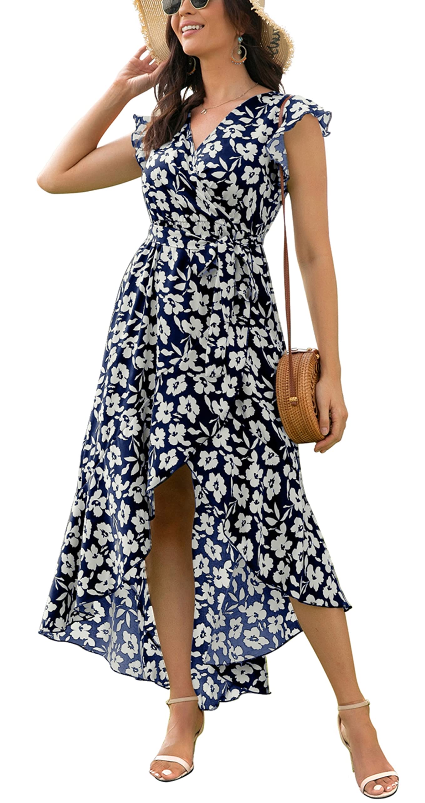 GRECERELLE Flowy Soft Women's Long Dress