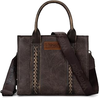 Wrangler Tote Bags for Women Top-handle Handbags and Purses for Women