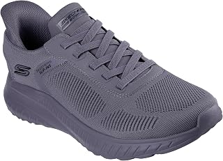 Skechers Men's Bobs Squad Chaos Solid Step Slip-in Trainer