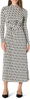 Amazon Essentials Women's Long Sleeve Stretch Knit Evasé Dress