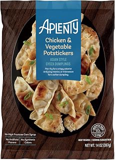 Amazon Brand, Aplenty Chicken & Vegetable Potstickers, 14 Oz (Frozen)
