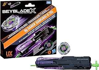 Beyblade X Official Victory Grip Right-Spin Launcher Set with Takara Tomy Attack Type Top Right-Spinning Top Toy, Battling Tops Game Toys, Ages 8+
