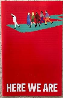 Stephen Sondheim Brand New Playbill from Here We Are at the’s Griffin Theater located in The Shed starring Bobby Cannavale Micaela Diamond, Rachel Bay Jones, David Hyde Pierce Amber Gray 2023