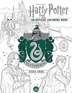 Harry Potter: Slytherin House Pride: The Official Coloring Book: (Gifts Books for Harry Potter Fans, Adult Coloring Books)