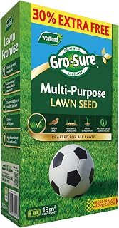 Gro-Sure Multi Purpose Lawn Seed Box 10sq.m + 30% EF | + 30% EF