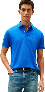 Tommy Hilfiger Mens Short Sleeve Cotton Pique Polo Shirt in Regular Fit