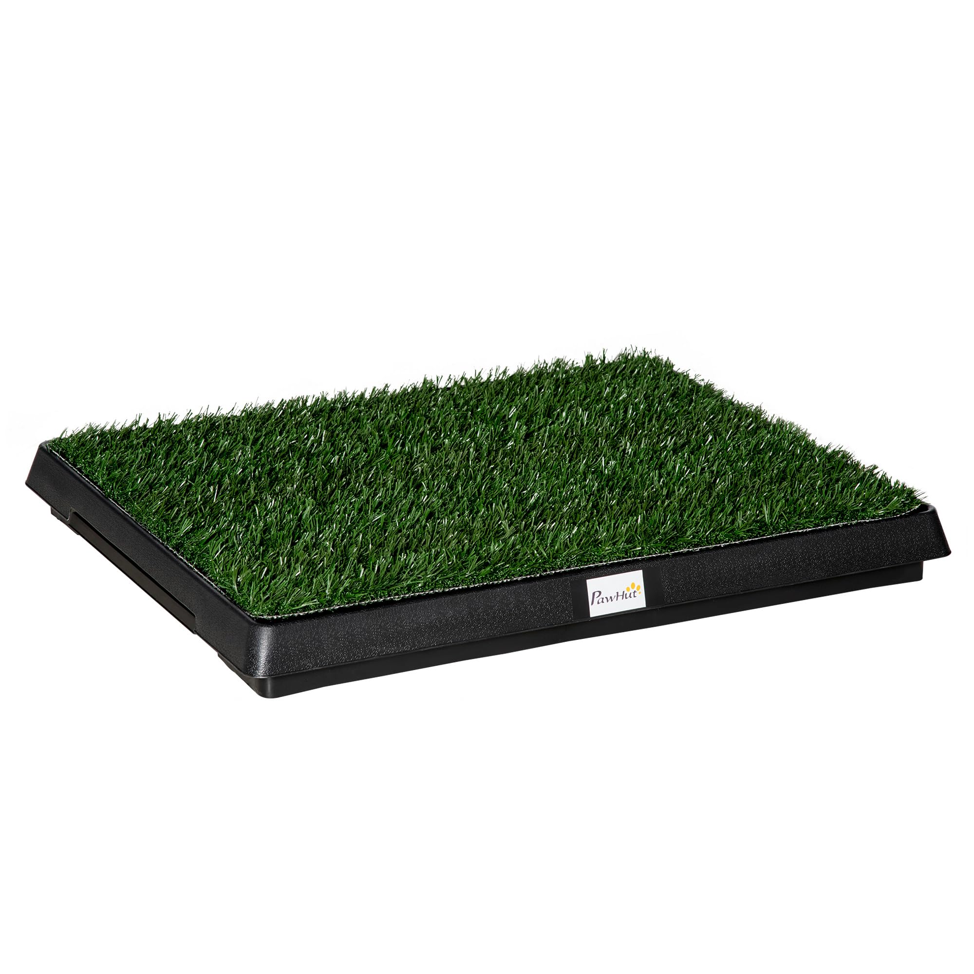 PawHut Indoor Pet Dog Toilet Mat Potty Tray Training Grass Restroom with Tray an