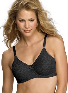 Bali Lace 'N Smooth Stretch Lace Underwire Bra DF3432 Women's Full Coverage Bra (Pack of 1)