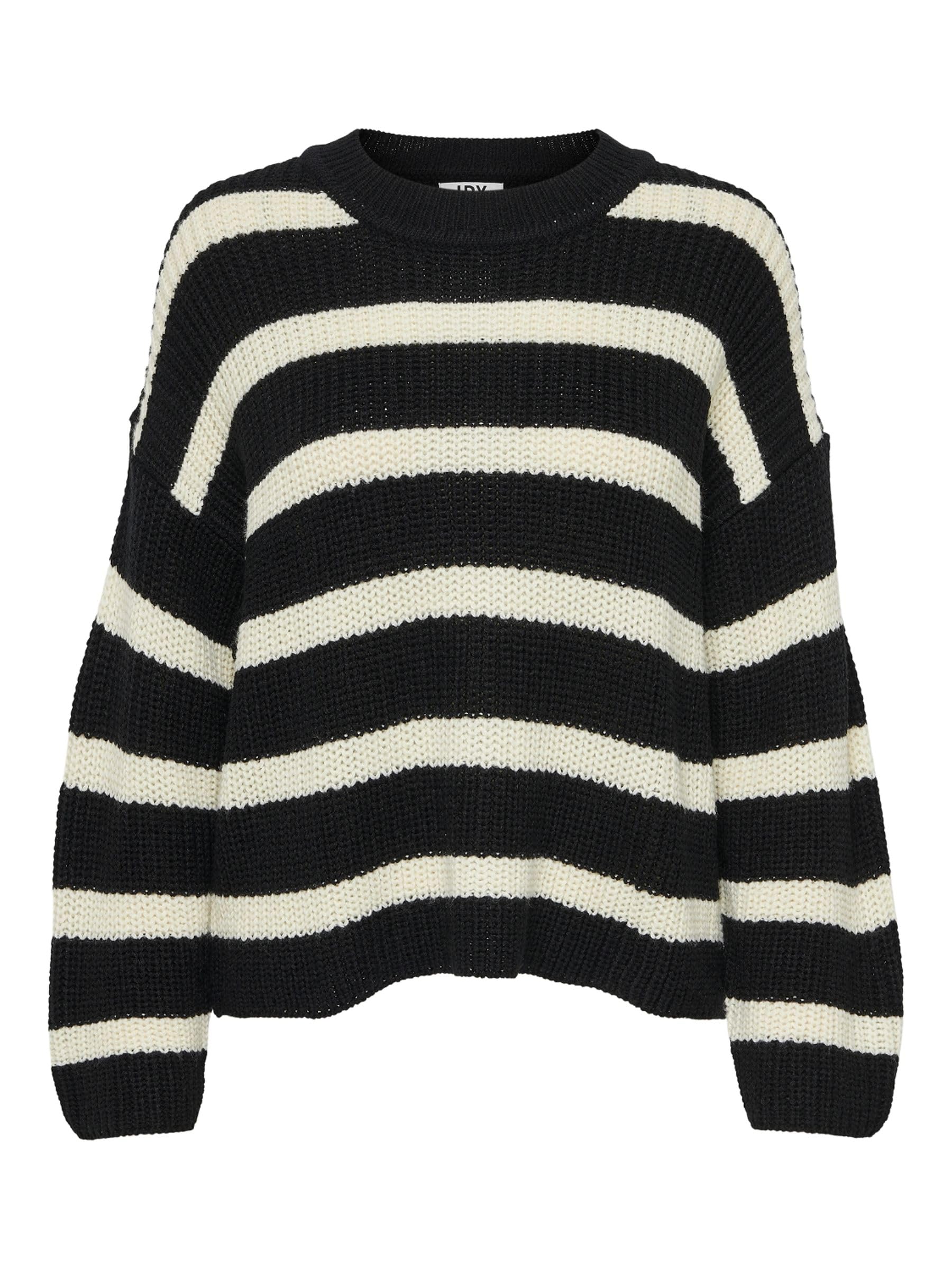 JDY Women's Jdy Justy KNT Noos L/S Stripe Pullover Knitted Jumper